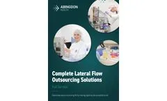 Lateral Flow Development Services Brochure