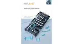 Medical Bees - Model LT - Spine Set for Lumbar Retraction -Brochure