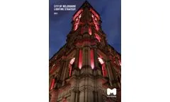 City of Melbourne Lighting Strategy 2021 - Brochure