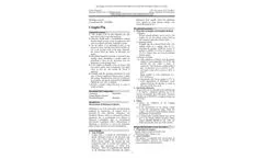 Model Coagpia Fbg - Fibrinogen Kit Datasheet