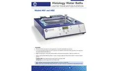 Deluxe - Model WB2 - Tissue Flotation Bath - Brochure