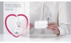 B.Well MED-120 Compressor nebulizer - Video