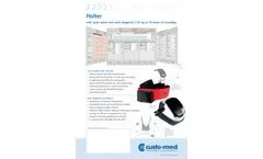 Custo Watch - ECG Recorder - Brochure