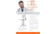 Cardioline - Model touchECG - Fully Diagnostic 12 lead ECG Device - Android Configuration Brochure