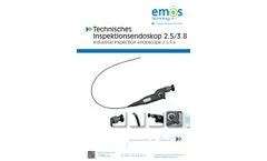 Emos - Model TEFIX - Flexible Inspection Endoscope - Brochure