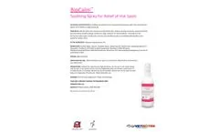 VetBiotek - Model BioCalm - Soothing Spray for Relief of Hot Spots - Brochure
