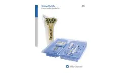 Intrauma - Model Wristar MultiAx - Distal Radius Sterile Kit - Brochure