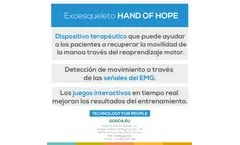 Gogoa Hank - Lower Limb Hand Exoskeleton - Brochure