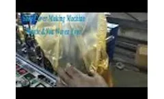 Plastic & Non Woven Shoe Cover Making Machine