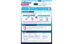 Clearblue - Rapid Detection Pregnancy Test Kit - Brochure