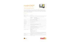 Medin - Model CNO - Non-Invasive Respiratory Support Device for Preterm and Newborn Babies - Brochure
