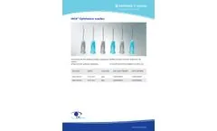 Chirana - Model Inox - Ophthalmic Needles - Datasheet