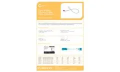 Model UR074014-UR074024 - Open Ended Silicone 2-Way Foley Catheters - Datasheet
