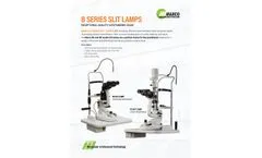 LOMBART Marco - Model B3 - Slit Lamp - Brochure