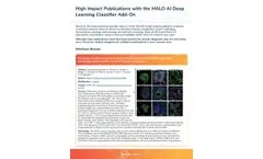 Halo - Version AI - Deep Learning Classifier Add-on Software - Brochure