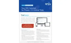 Anju - Version TrialMaster - Electronic Data Capture (EDC) Suite - Brochure