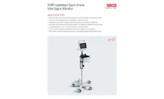 seca - Model mVSA 535 - EMR-validated Spot-check Vital Signs Monitor Datasheet