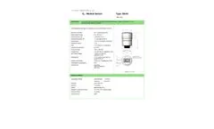 Sensoronics - Model SS-03 - Medical Oxygen Sensor - Specifications Sheet