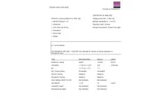 rPXR Culture Medium - MSDS