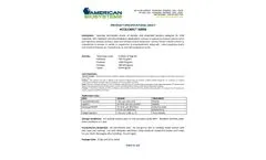 ACCELOBAC - Model 5000G - Biologically Active Material Datasheet