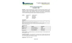 ACCELOBAC - Model 5030 - Biologically Active Material Datasheet