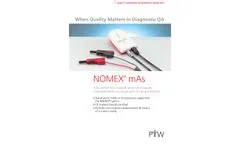 Nomex - Model mAs Smart - Diagnostic X-Ray Meter - Brochure