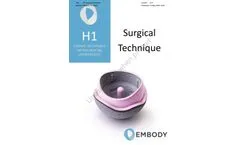 Embody - Model H1 - Surgical Technique - Brochure