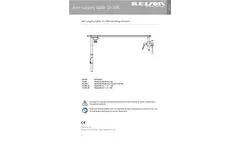 Arm & Hand Surgery Table Carbon Fiber - Manual