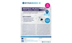 DYNAWASH - Model D6108B-E - Immunoblot and Westernblot Strips Manual Washer - Brochure