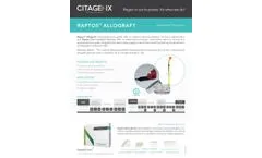 Raptos - Allograft Bone Brochure