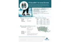Tekscan - Model F-Scan64 - Cord-Free In-Shoe System Datasheet