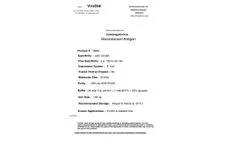 Virostat - Model 8966 - Recombinant Antigens - Cytomegalovirus - Brochure