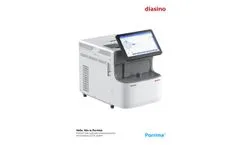 DiaSino Porrima - Fully Automatic Chemiluminescent Immunoassay (CLIA) System - Brochure