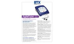 AgilePulse - Model ID and IM - In Vivo Electroporation System - Datasheet