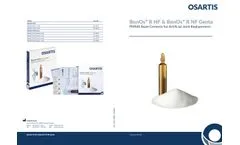 BonOs - Model R NF and R NF Genta - Acrylic Bone Cements Datasheet