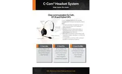 C-Com - Headset System - Brochure