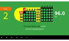 How to Use NexTemp Ultra Single-Use Thermometers in Fahrenheit by Medical Indicators - Video