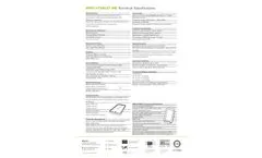 MESI mTABLET - Model Smart - Smartest Wireless Ankle-Brachial Index Datasheet