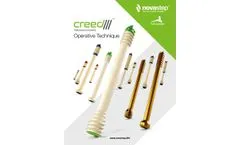 Novastep Creed - Ortholucent Implants - Brochure