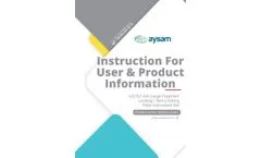 Aysam - Large Fragment Locking / Non-Locking Plate Instrument Set Brochure