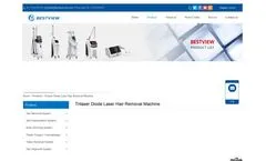 Bestview - Trilaser Diode Laser Hair Removal Machine - Brochure