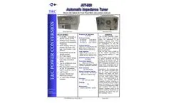 AIT-600 1356MHz Auto RF Tuner Mini - Brochure
