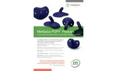Mediplus - Model POPY - Silicone Shelf Pessary Brochure