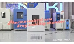 Pharmaceutical New Drug Stability Chamber (250L) - Video