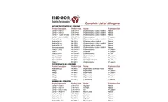 Purified Allergens List