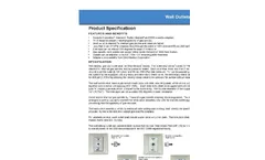 Wall/Ceiling Outlets Brochure