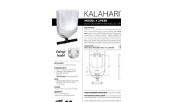 Waterless - Model SANTA FE -2903 - High Performance Composite Urinal (HPC) - Brochure