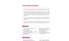 SMR Series RS485 - Smart Digital Transmitter Brochure