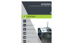 Steriflash - Model St 200 - On-Site Medical Waste Treatment System Brochure