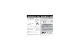 A-D-Engineering - Model UA-611 - Blood Pressure Monitor -  Brochure